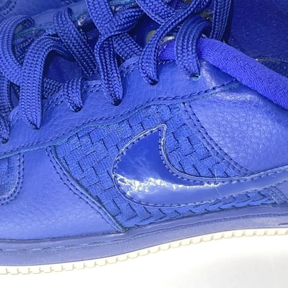 Nike Air Force 1 Low Woven 07 LV8 Concord Blue Women Size 6.5 Youth‎ 5